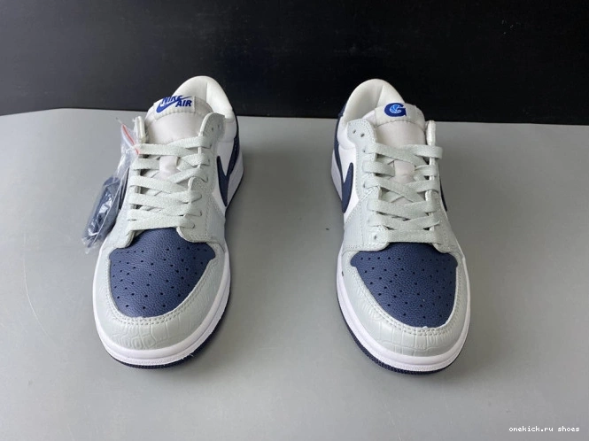 Cheap Air CW8576-200 Navy Grey 1 Blue Jordan 0730